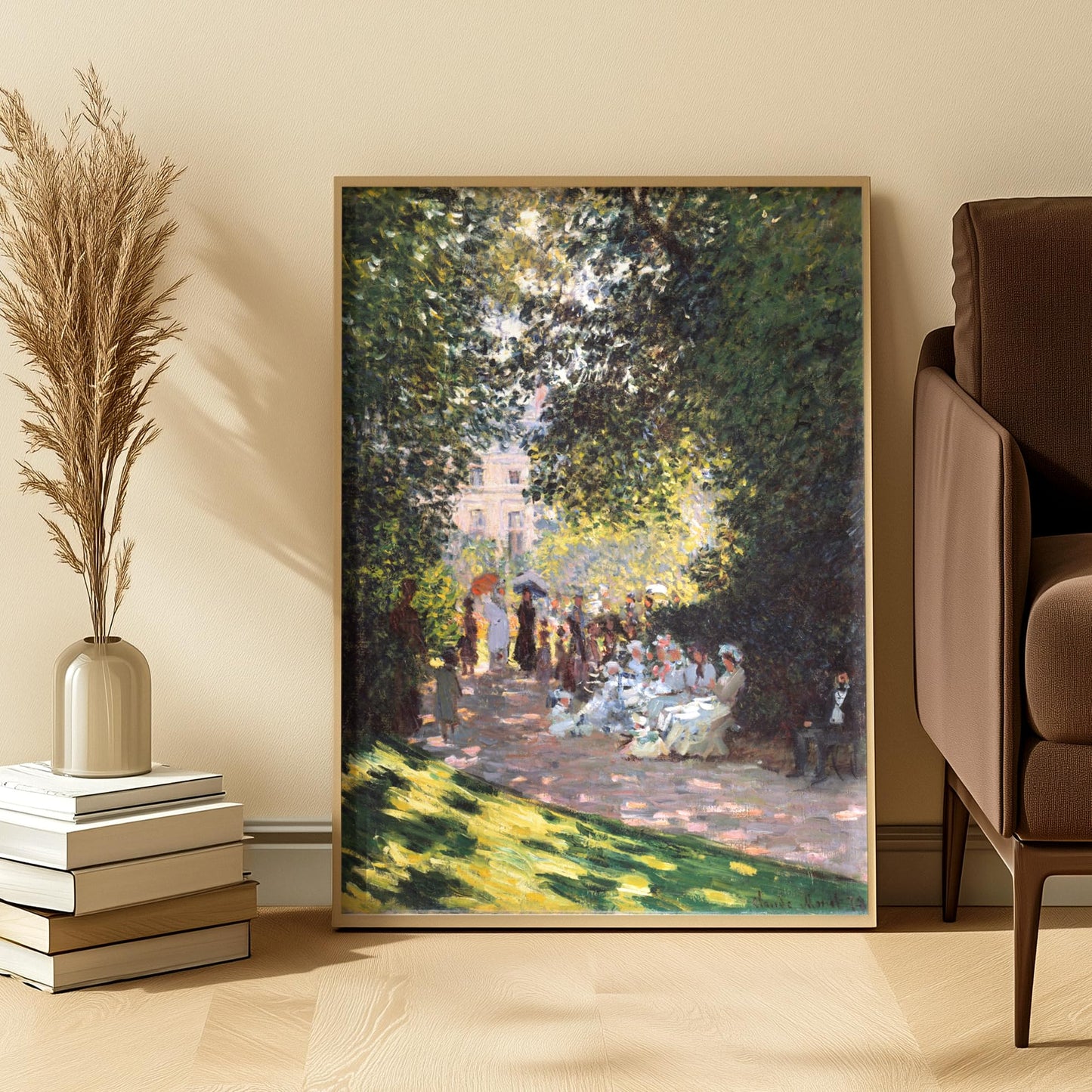 The Park Monceau by Monet