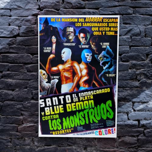 Santo and Blue Demon Against the Monsters