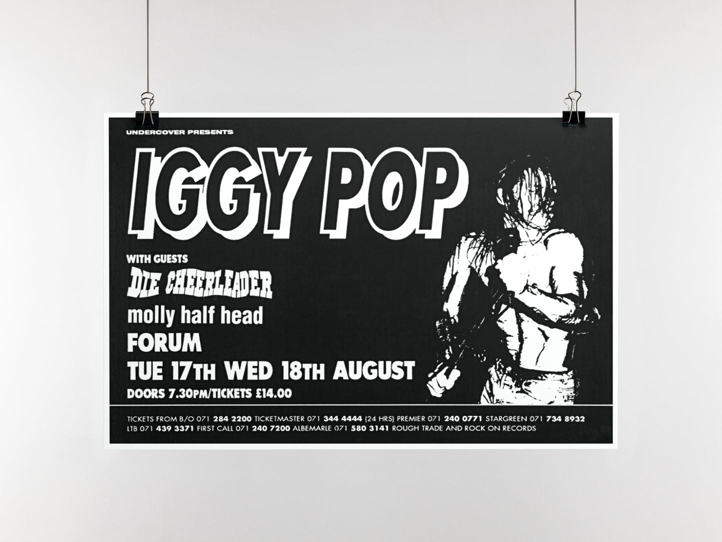 Iggy Pop @ the Forum Venue