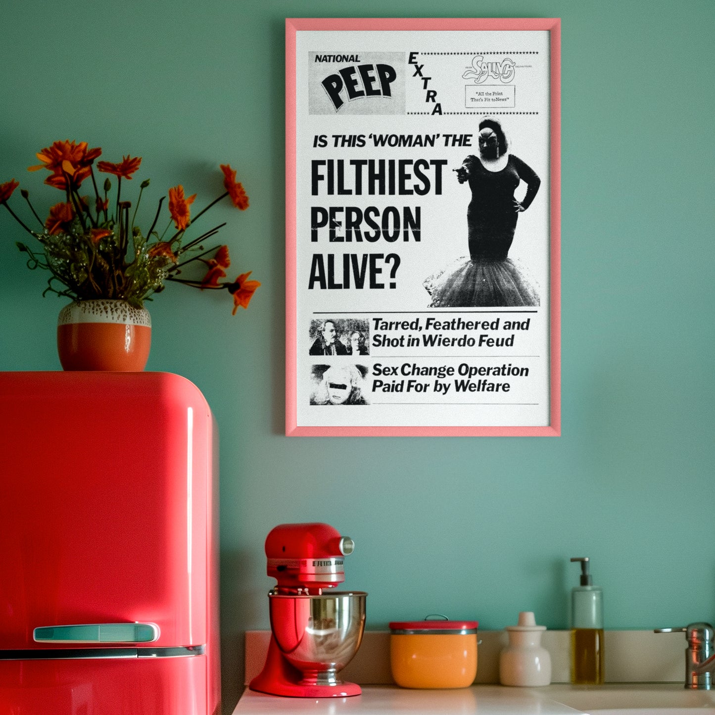 Pink Flamingos' Tabloid