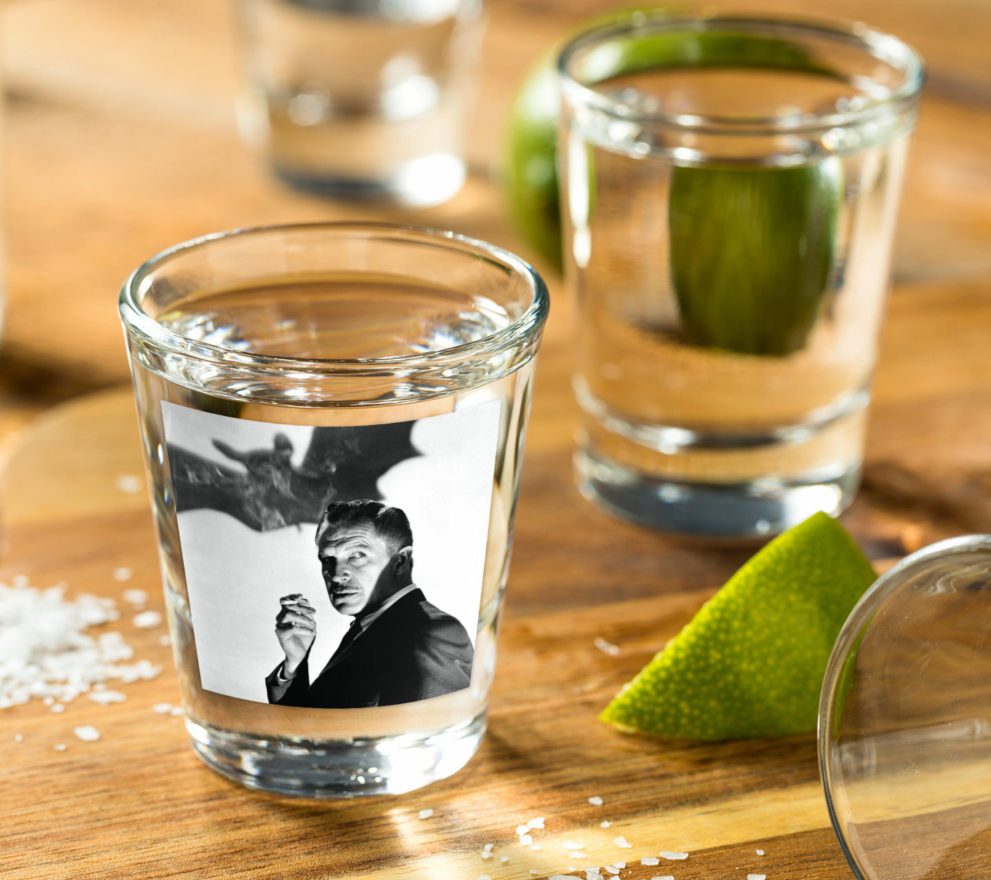Vincent Price Shot Glass