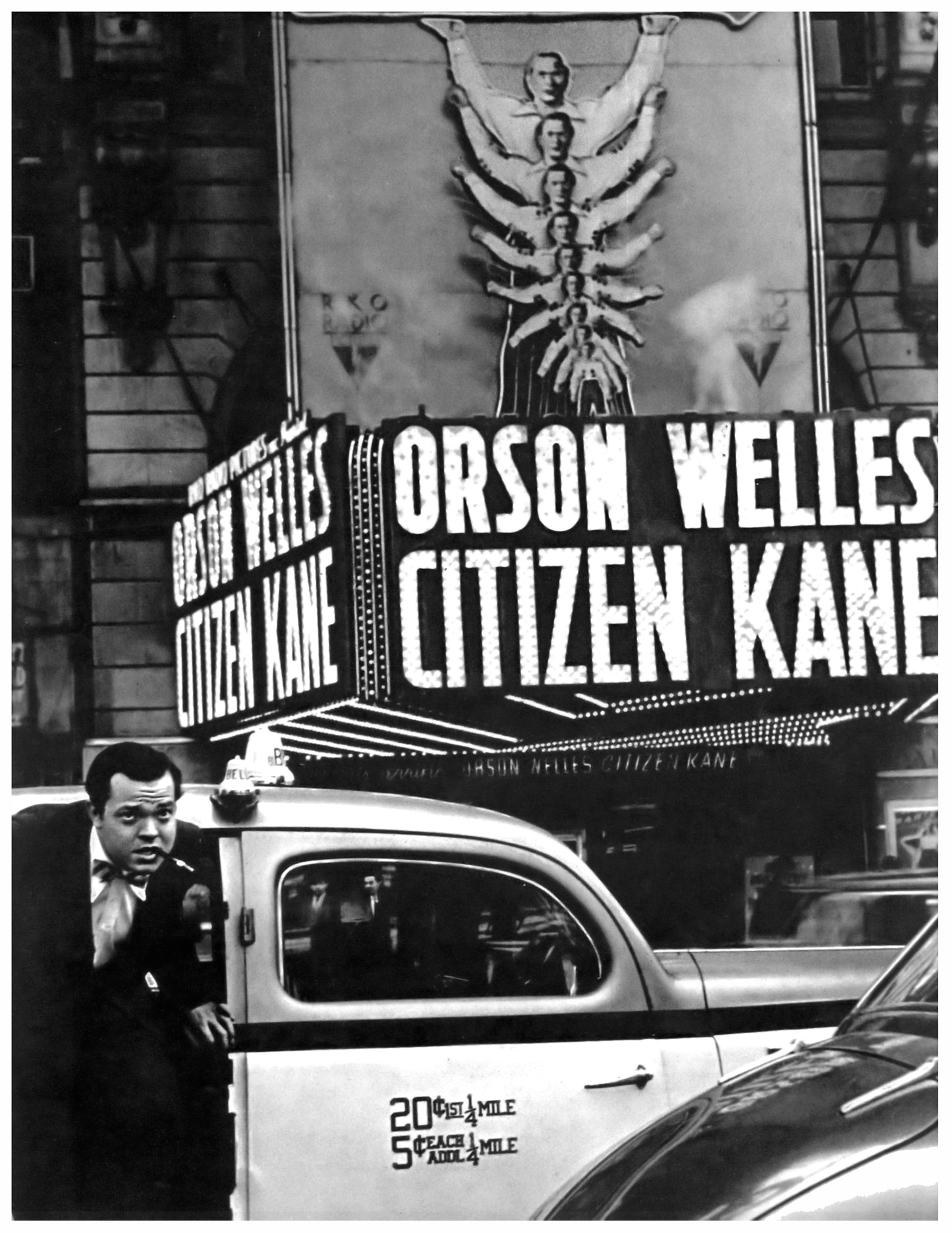 Orson Welles at Citizen Kane Premiere