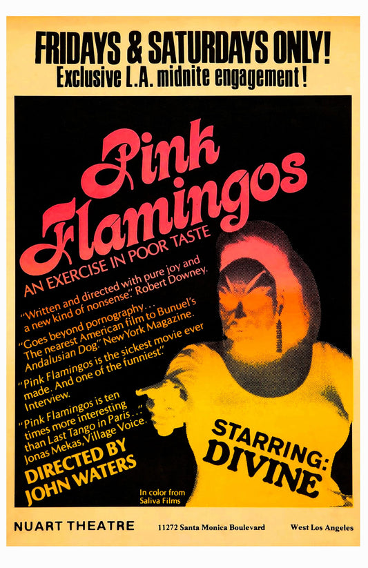 Pink Flamingos @ the NuArt