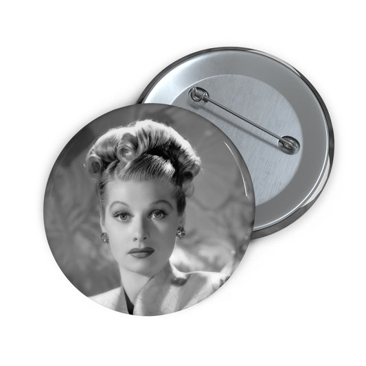Lucille Ball Pin Button