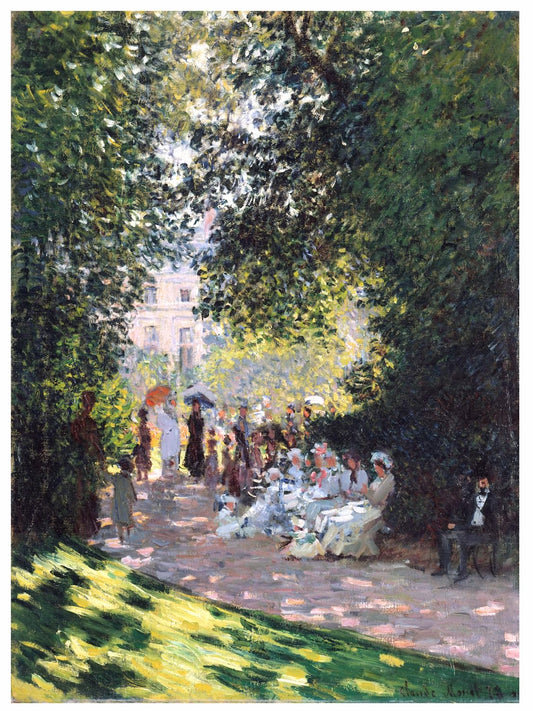 The Park Monceau by Monet