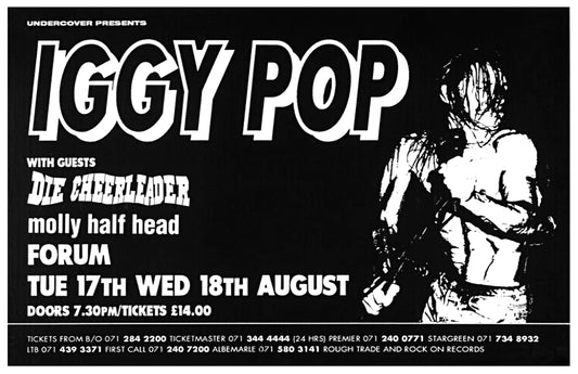 Iggy Pop @ the Forum Venue