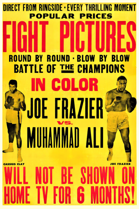Ali vs Frazier Heavyweight Championship Match